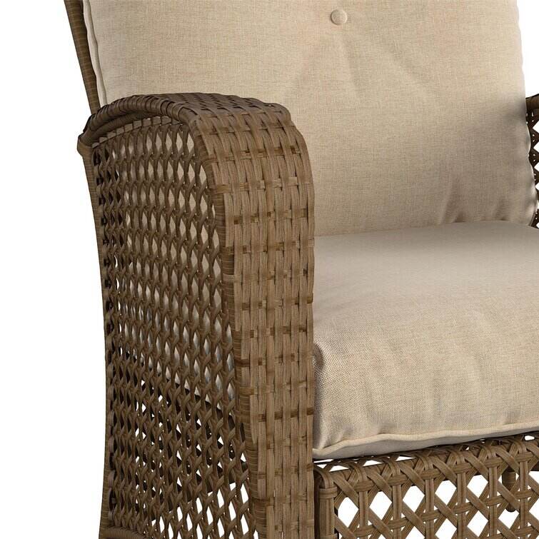 Coco Patio Chair with Cushions (Set of 2)