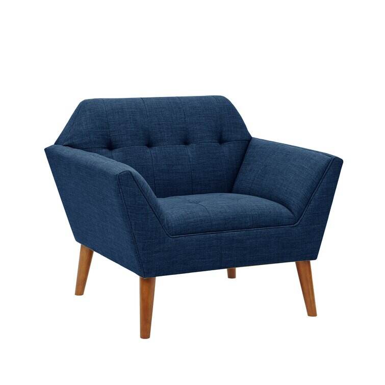 Alice Modern Button Tufted Armchair