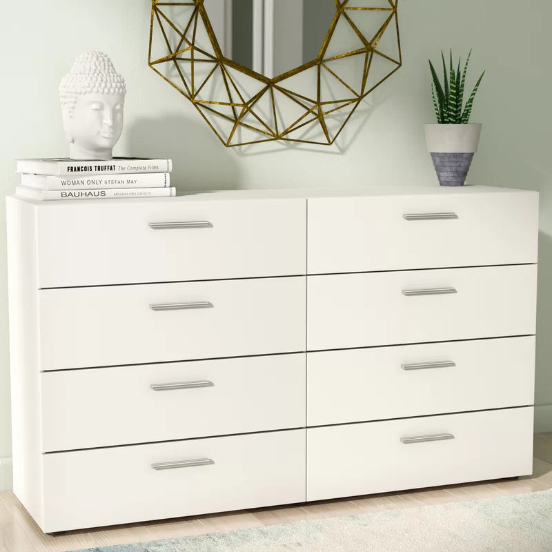 Farnhill 8 Drawer 55.12'' W Double Dresser