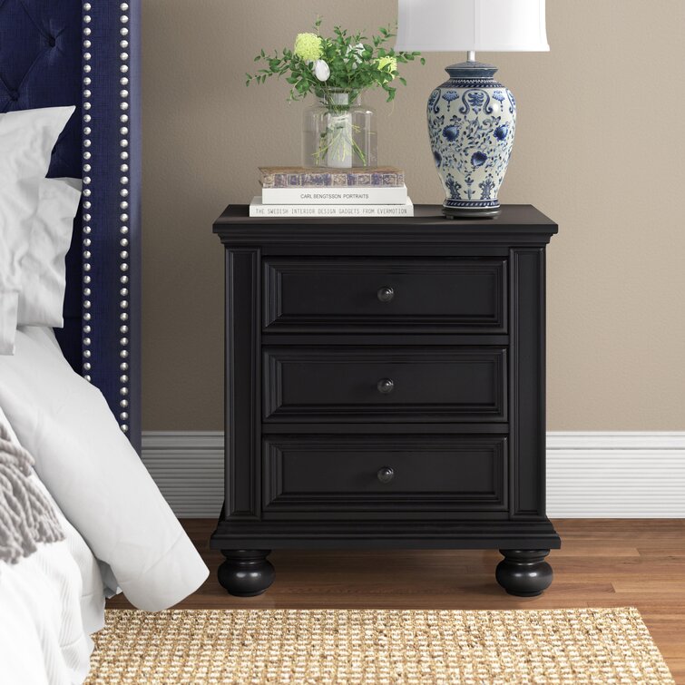 28'' Tall 3 - Drawer Nightstand  Set of 2