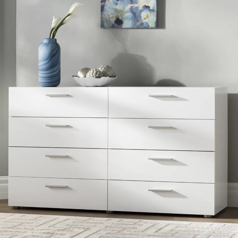 Farnhill 8 Drawer 55.12'' W Double Dresser