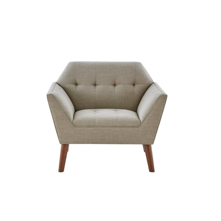 Alice Modern Button Tufted Armchair