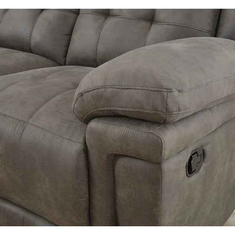 Elida 88'' Pillow Top Arm Reclining Loveseat