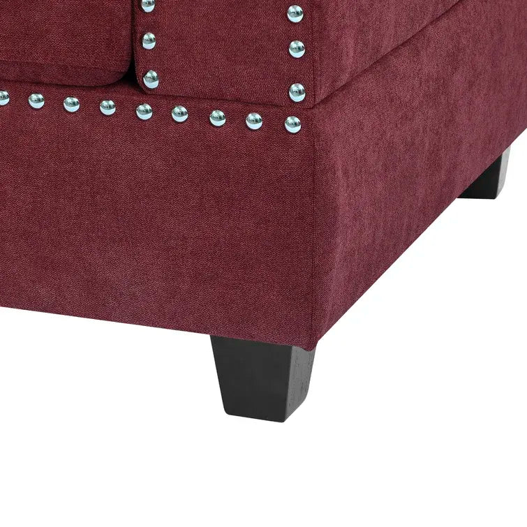 Sunnydale Left Hand Facing Sofa and Chaise with Ottoman