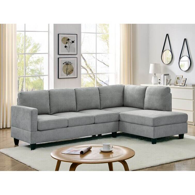 95.25" Wide Sofa & Chaise