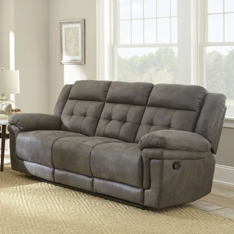 Elida 88'' Pillow Top Arm Reclining Loveseat