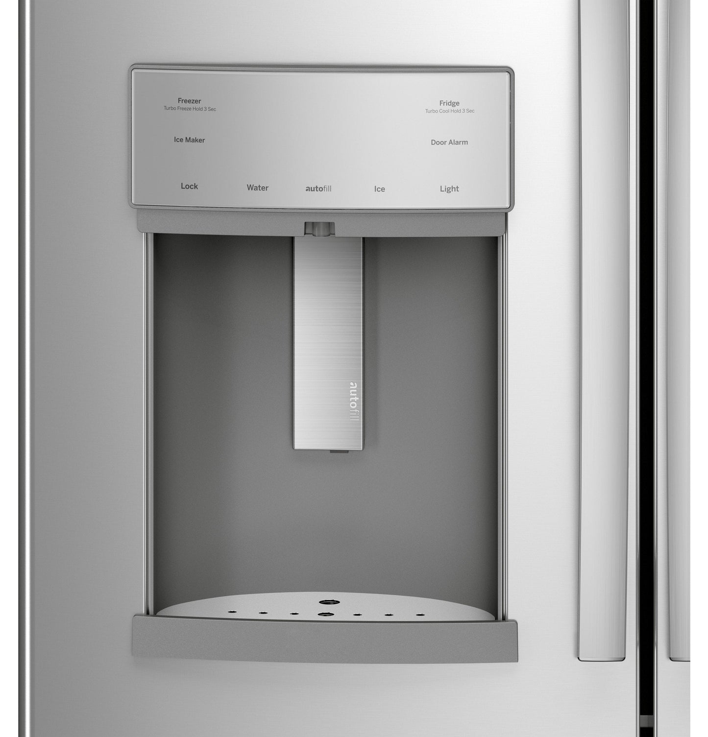 GE Profile™ Series ENERGY STAR® 27.7 Cu. Ft. Fingerprint Resistant French-Door Refrigerator with Hands-Free AutoFill