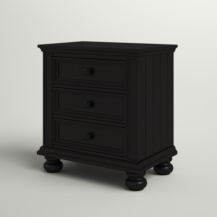 28'' Tall 3 - Drawer Nightstand  Set of 2