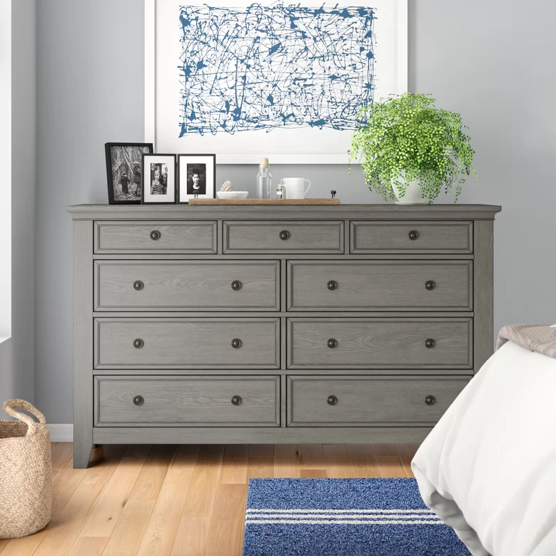 Woodside 9 Drawer 66'' W Dresser