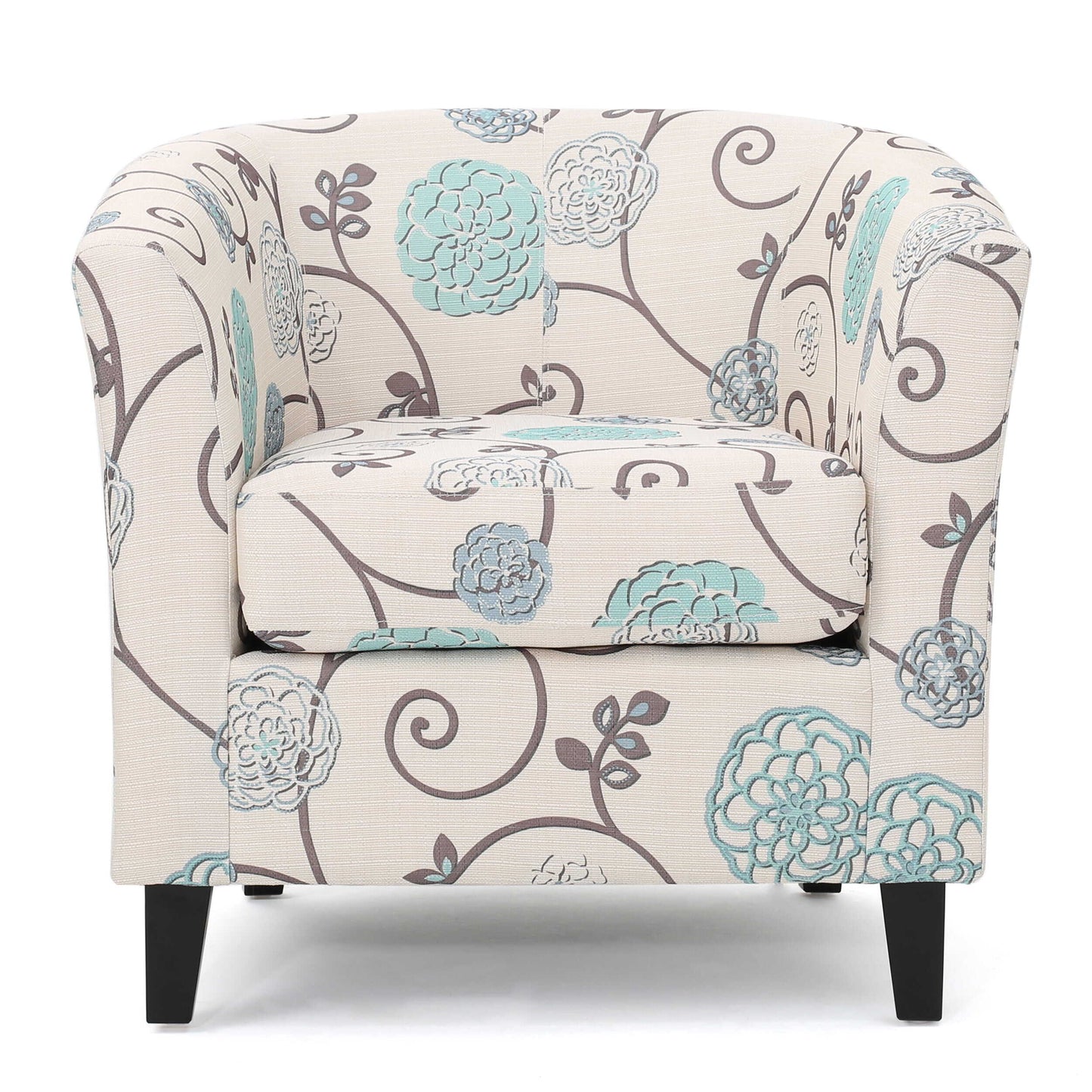 Indoor Contemporary Fabric Club Chair