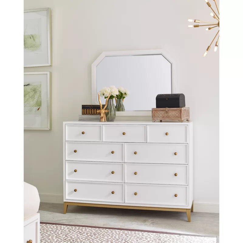 Yazmin 9 Drawer 60'' W Double Dresser