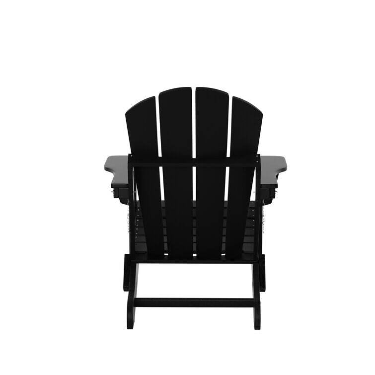 Elland HDPE Folding Adirondack Chair