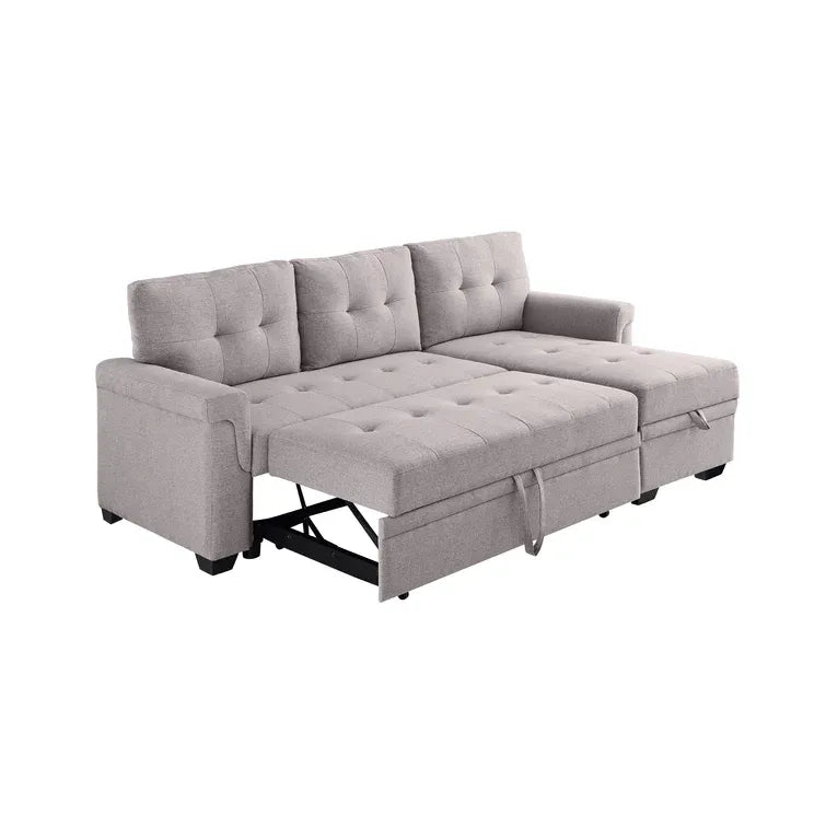 Gunnar 85" Wide Reversible Sleeper Sofa & Chaise