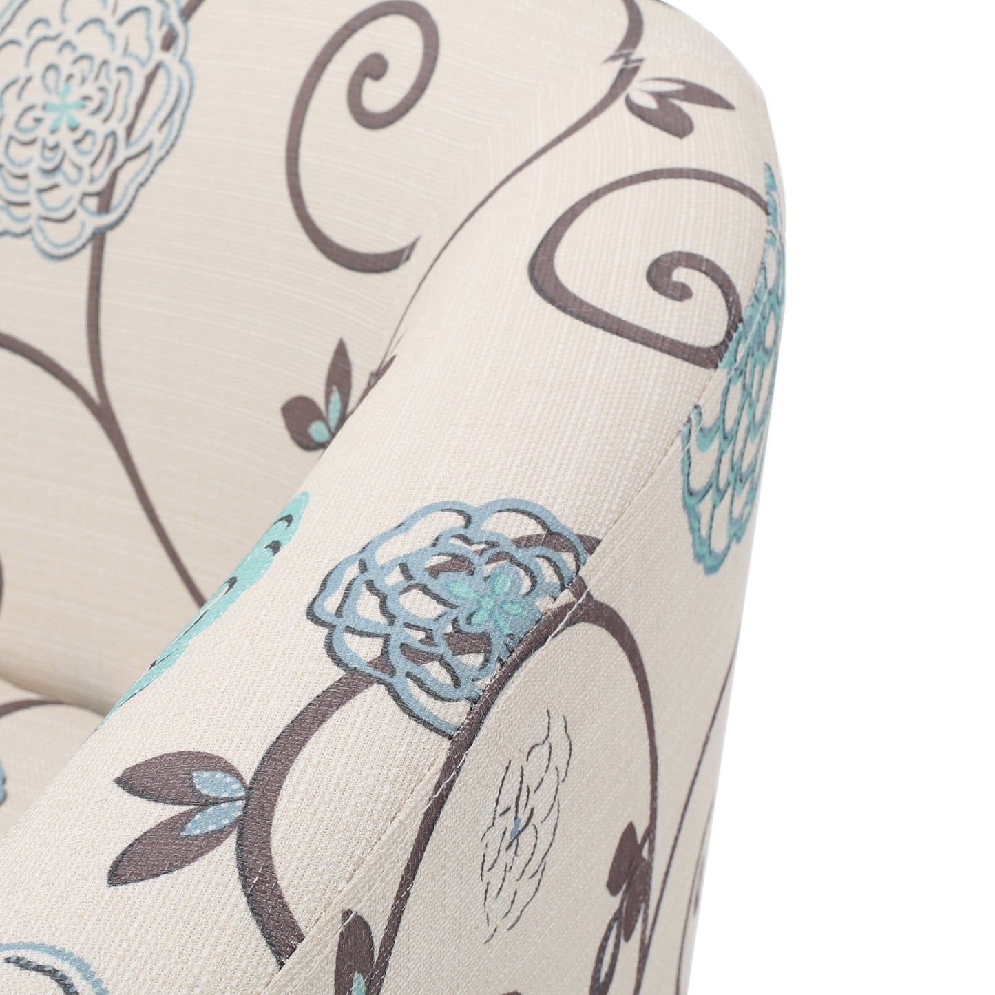 Indoor Contemporary Fabric Club Chair