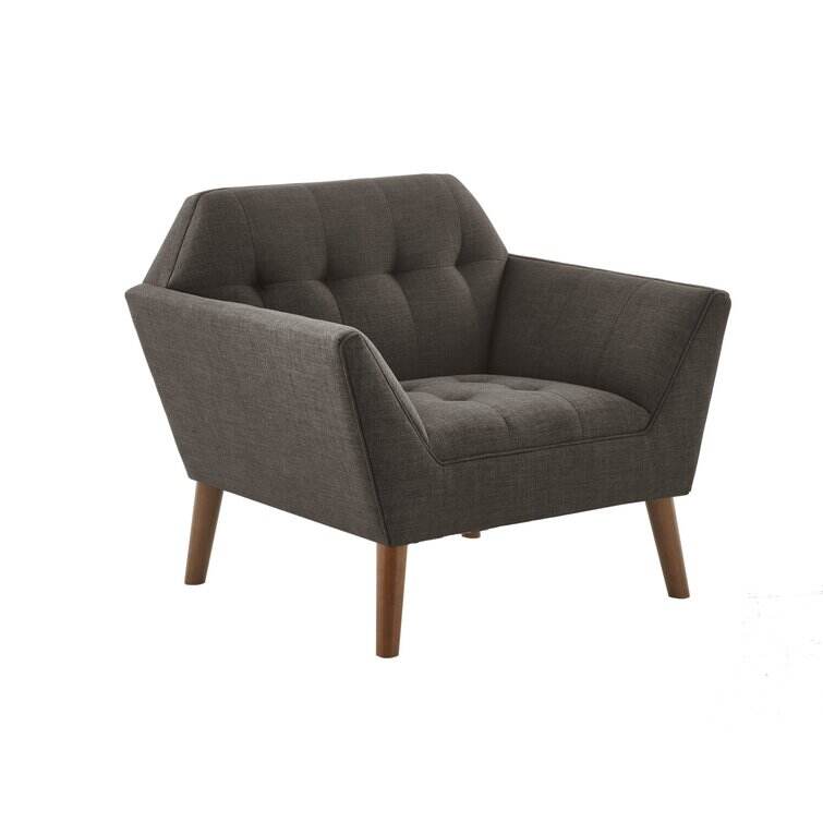 Alice Modern Button Tufted Armchair