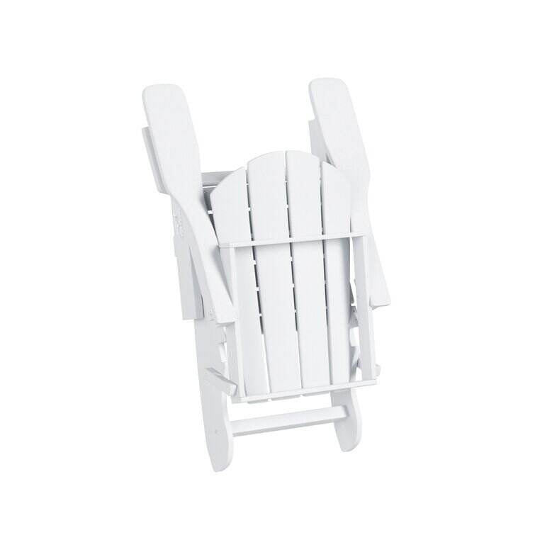 Elland HDPE Folding Adirondack Chair