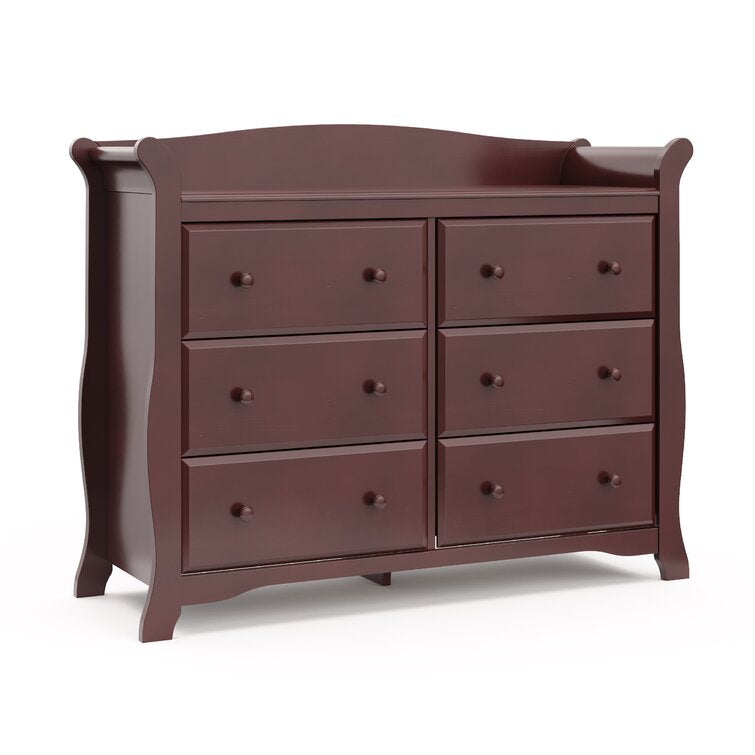 Avalon 6 Drawer Double Dresser