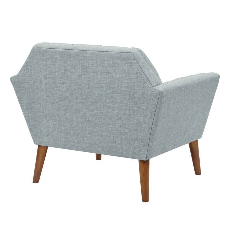 Alice Modern Button Tufted Armchair