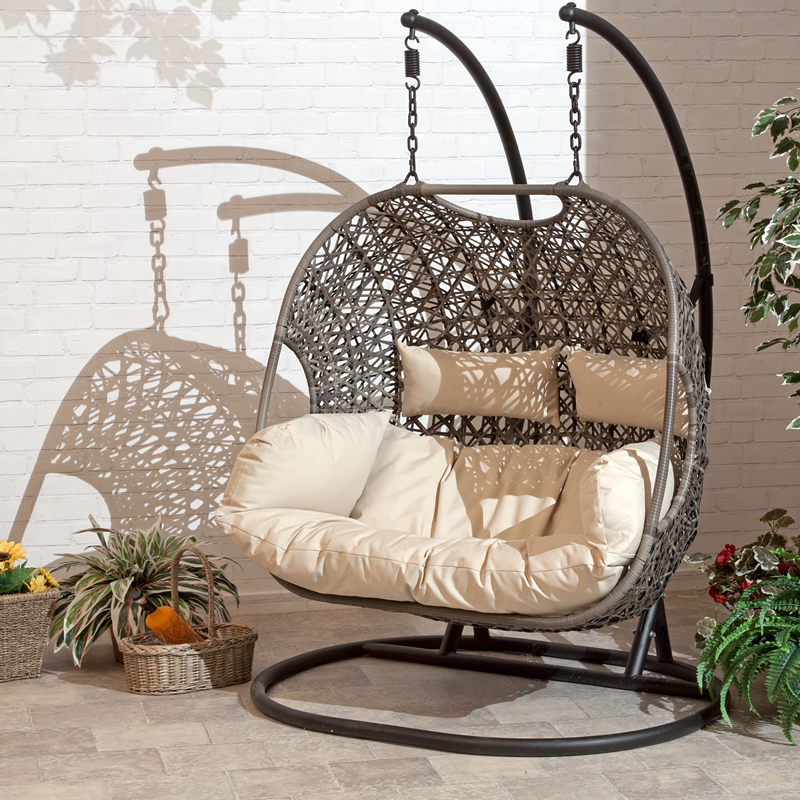 2024 Patio wicker swing chair