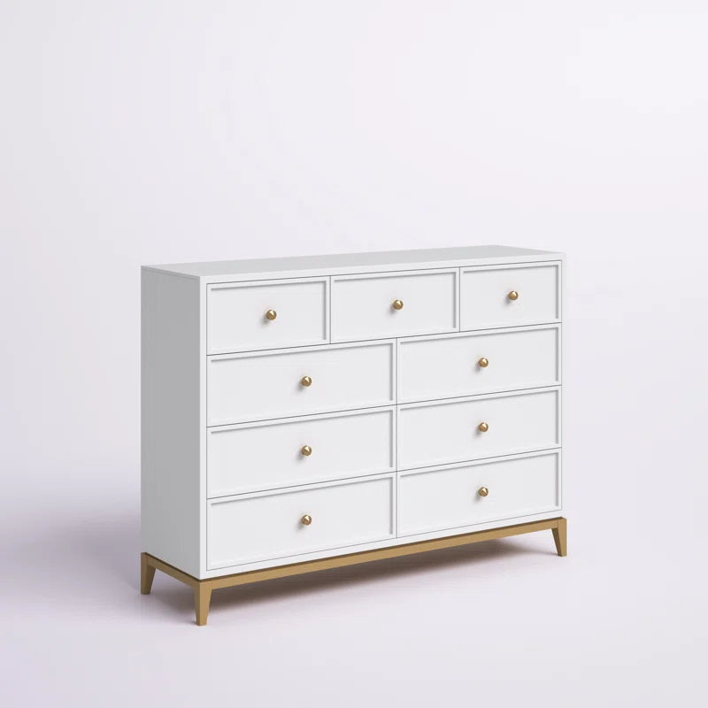 Yazmin 9 Drawer 60'' W Double Dresser