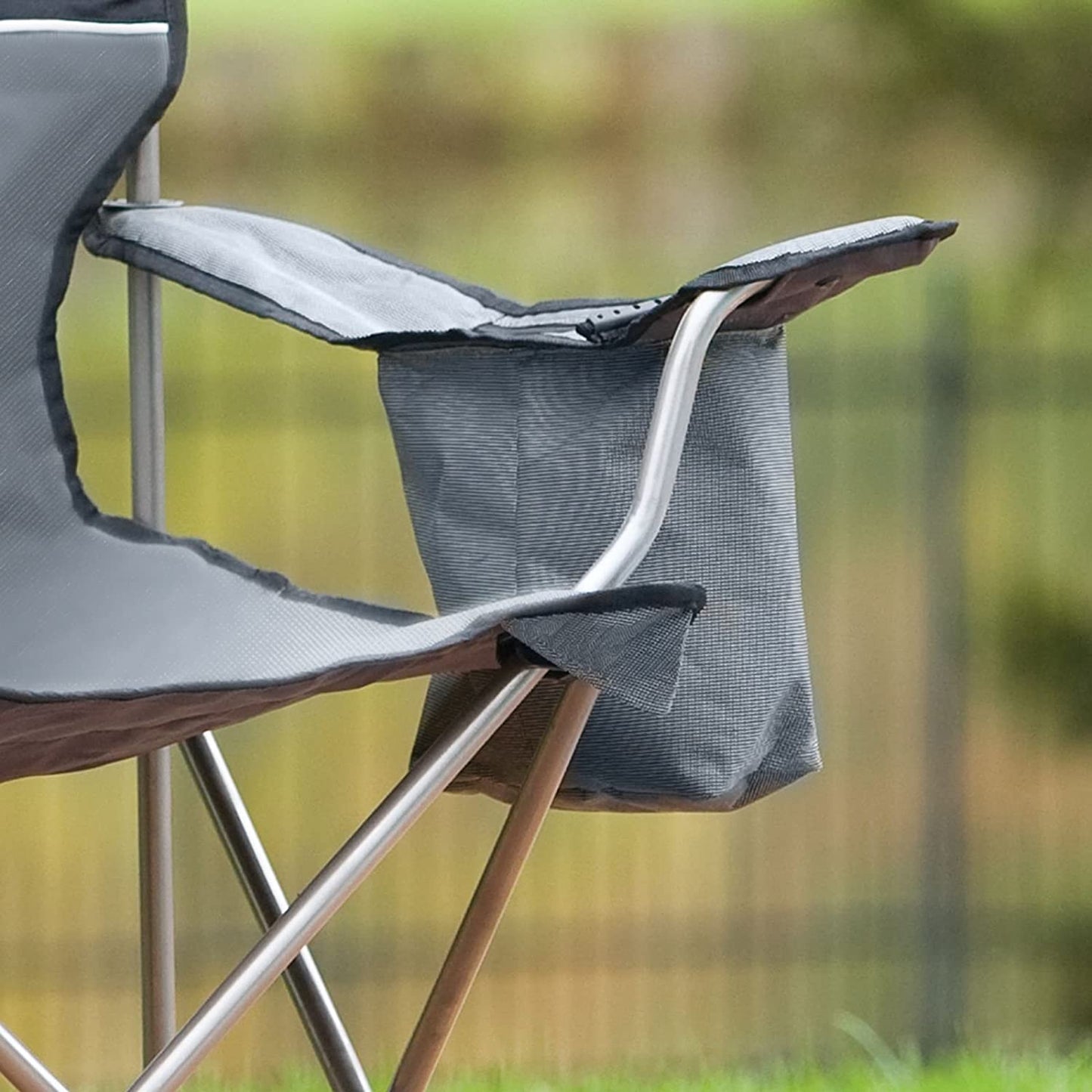 Camping Chair with Built-in 4 Can Cooler