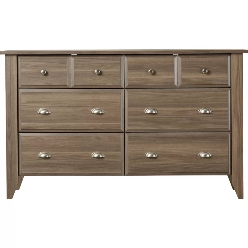 Olney 6 Drawer 54.63'' W