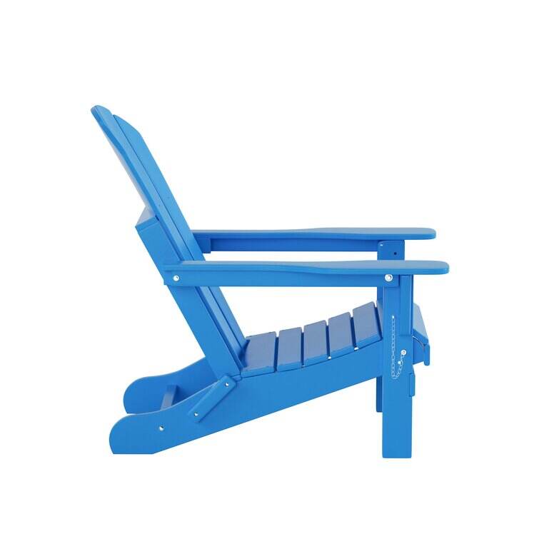 Elland HDPE Folding Adirondack Chair