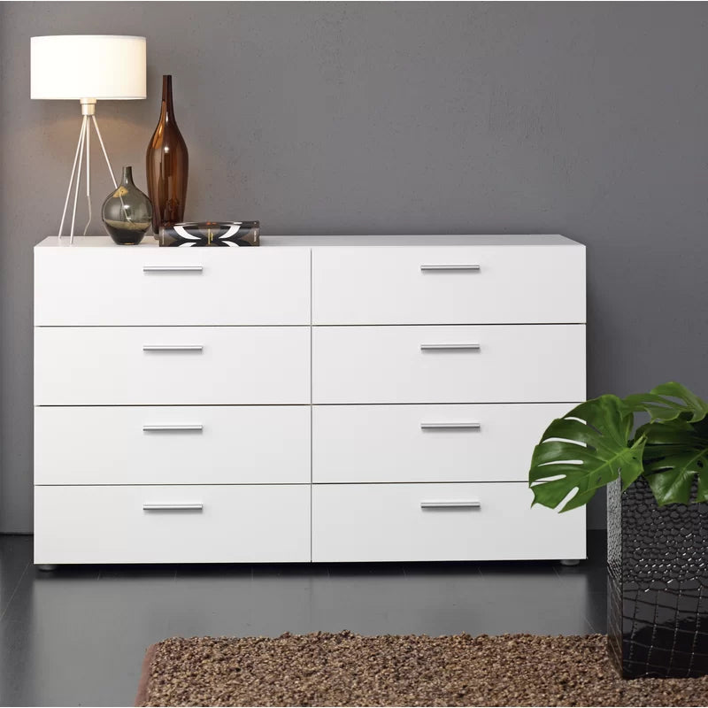 Farnhill 8 Drawer 55.12'' W Double Dresser