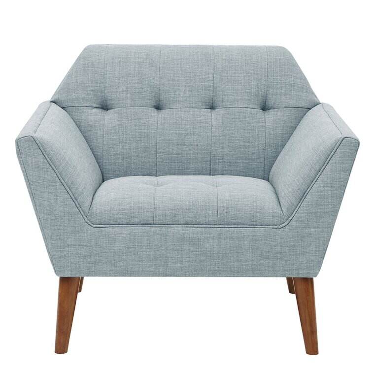 Alice Modern Button Tufted Armchair