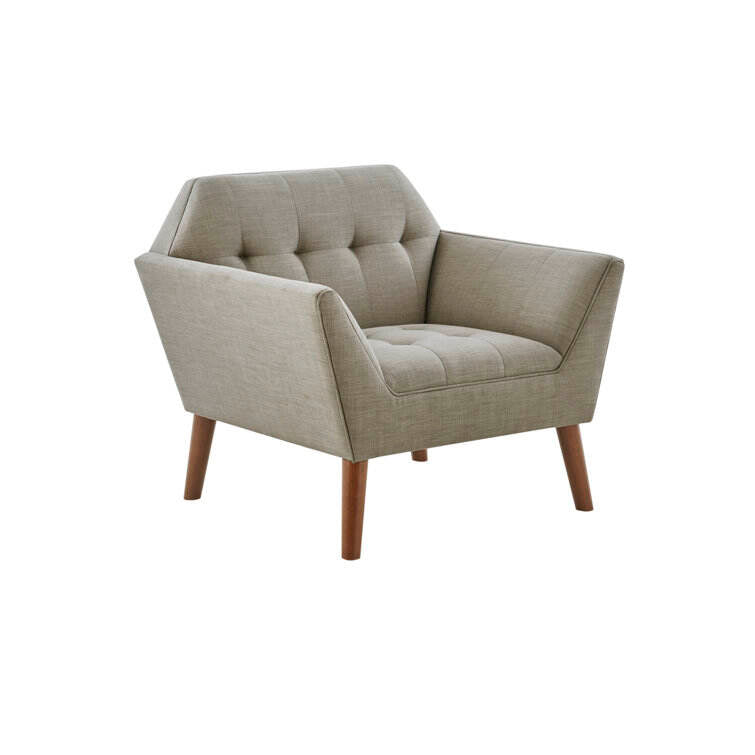 Alice Modern Button Tufted Armchair