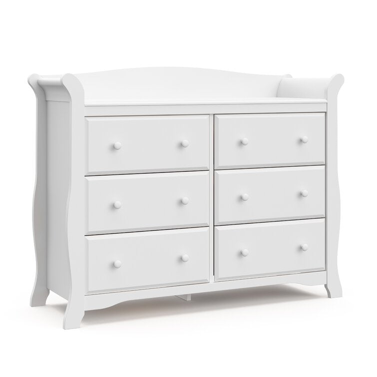 Avalon 6 Drawer Double Dresser