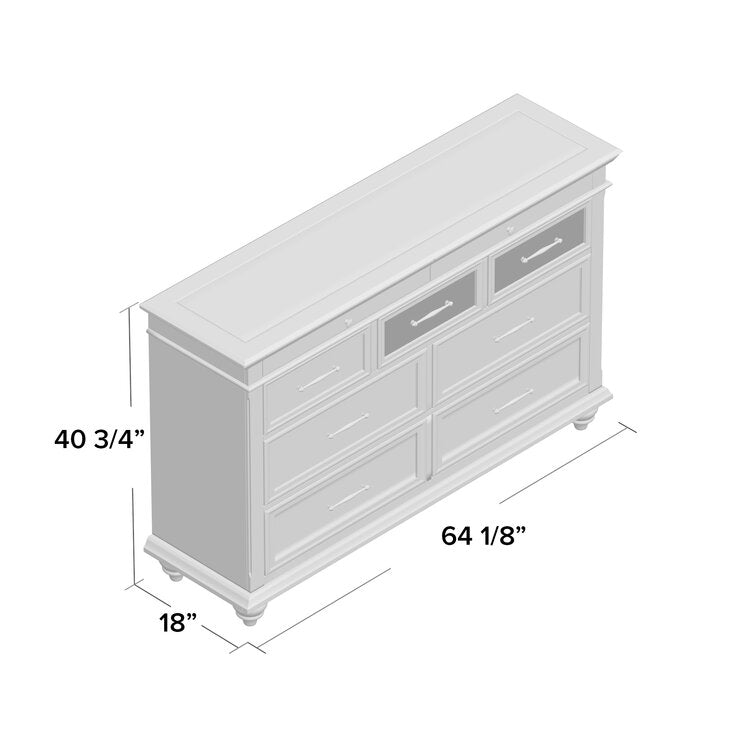 Henri 9 - Drawer Dresser