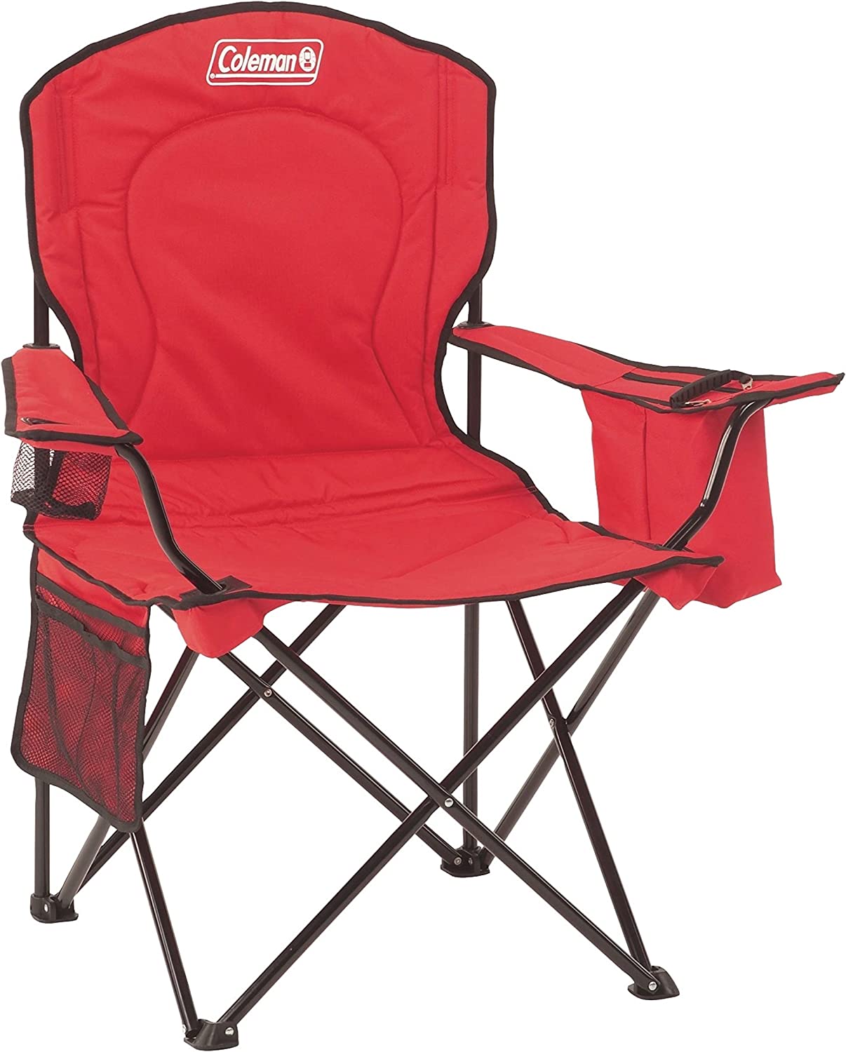 Camping Chair with Built-in 4 Can Cooler