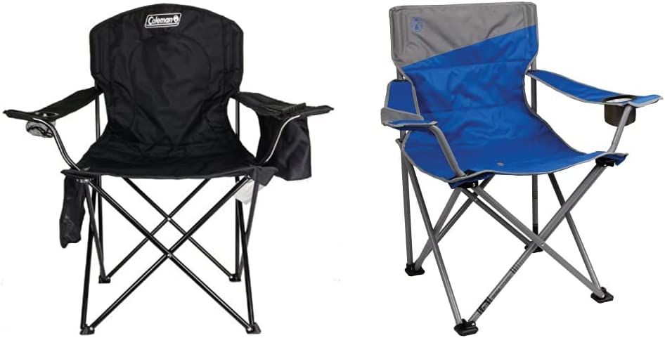 Camping Chair with Built-in 4 Can Cooler