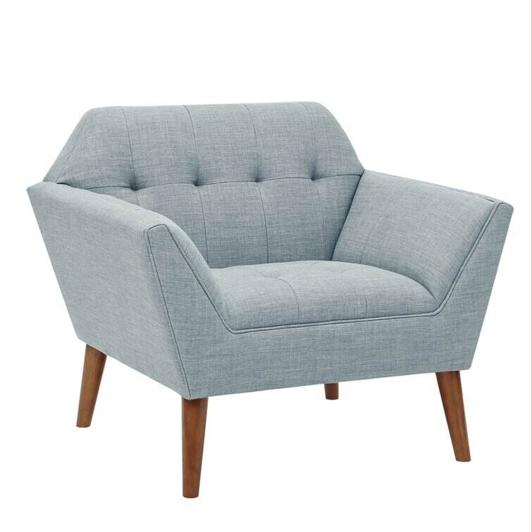 Alice Modern Button Tufted Armchair