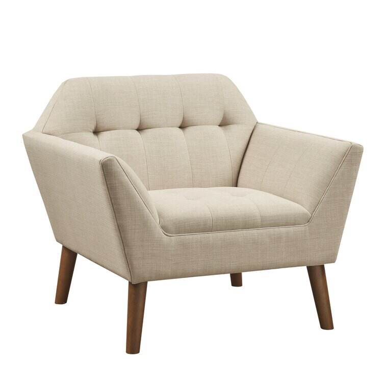 Alice Modern Button Tufted Armchair