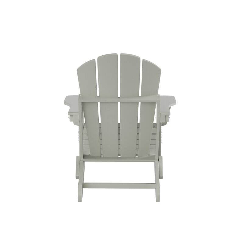 Elland HDPE Folding Adirondack Chair