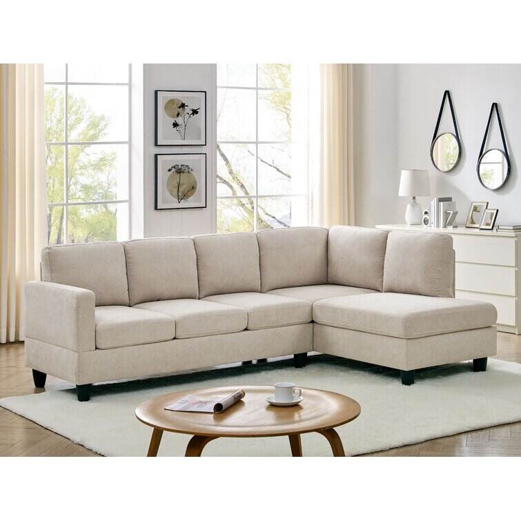 95.25" Wide Sofa & Chaise