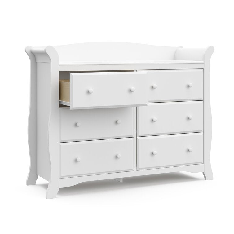 Avalon 6 Drawer Double Dresser