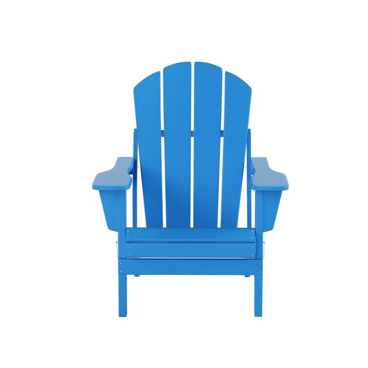 Elland HDPE Folding Adirondack Chair