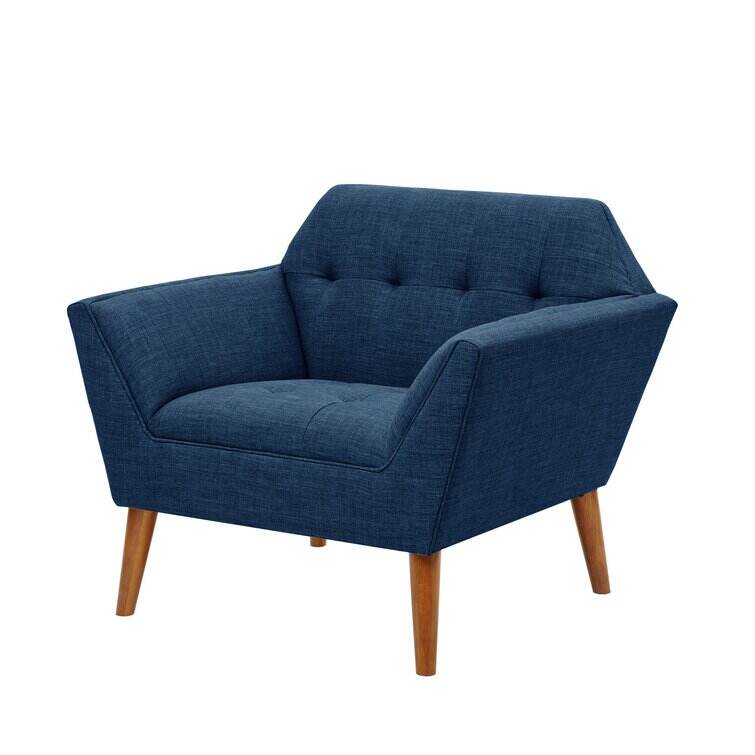 Alice Modern Button Tufted Armchair