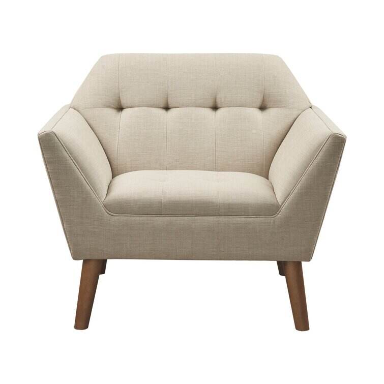 Alice Modern Button Tufted Armchair