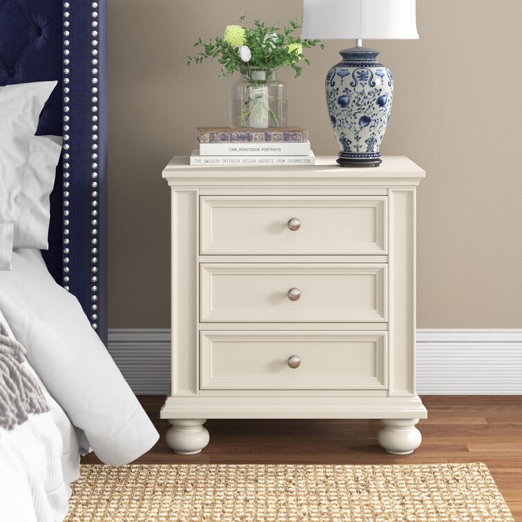 28'' Tall 3 - Drawer Nightstand  Set of 2