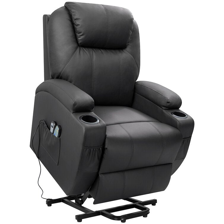 ✨Faux Leather Power Lift Recliner Chair with Massage and Heating Functions✨