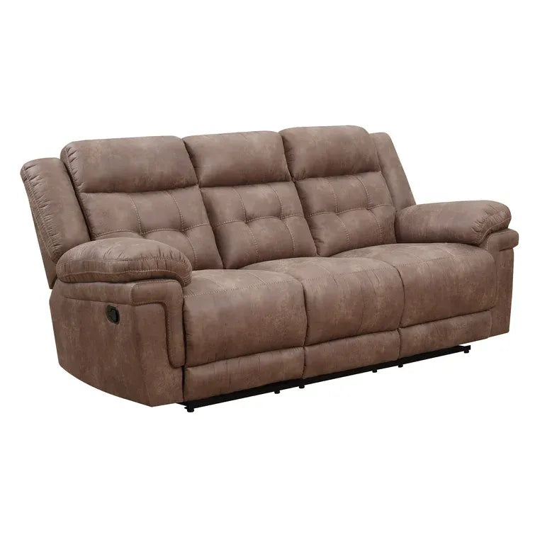 Elida 88'' Pillow Top Arm Reclining Loveseat