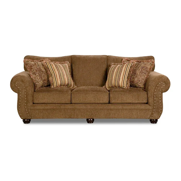 Freida 93'' Rolled Arm Sofa